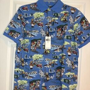 Polo by Ralph Lauren Multicolor Graphic Polo Shirt